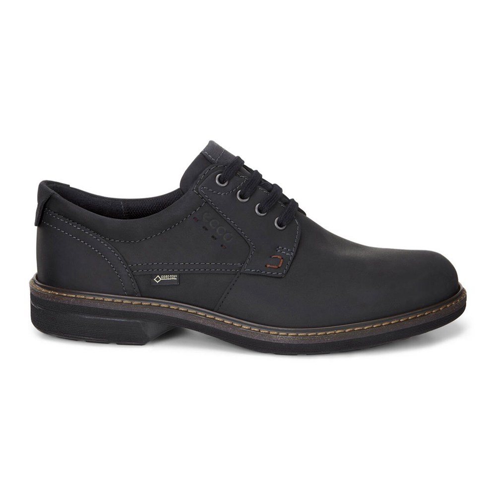 Zapatos De Vestir Hombre - ECCO Turn Gtx Plain Toe Tie - Negros - RVJ915830